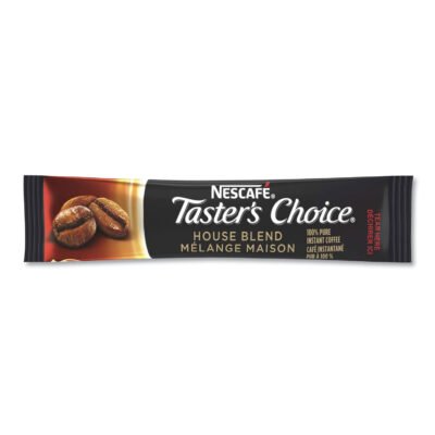Taster’s Choice House Blend Instant Coffee, 0.1oz Stick, 6/Box, 12Box/Carton
