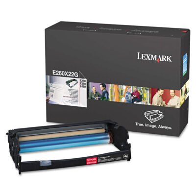 E260X22G Return Program Photoconductor Unit, 30,000 Page-Yield, Black