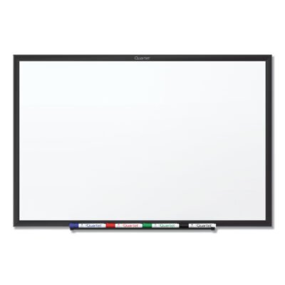 Classic Series Total Erase Dry Erase Boards, 48 x 36, White Surface, Black Aluminum Frame