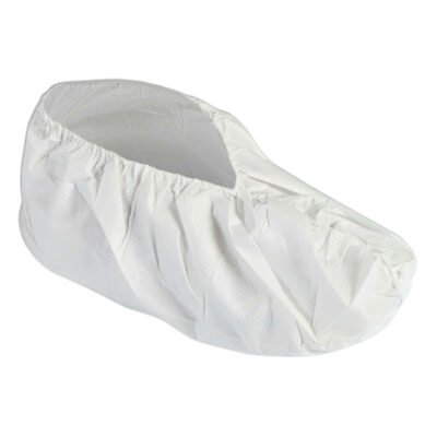 A40 Liquid/Particle Protection Shoe Covers, X-Large to 2X-Large, White, 400/Carton