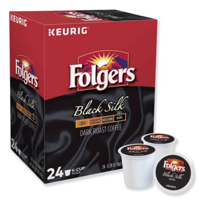 Gourmet Selections Black Silk Coffee K-Cups, 24/Box