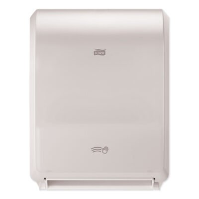 Electronic Hand Towel Roll Dispenser, 7.5″ Roll, 12.32 x 9.32 x 15.95, White