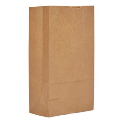 Grocery Paper Bags, #12, 7.06″ x 4.5″ x 13.75″, Kraft, 500 Bags