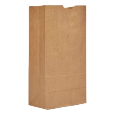 Grocery Paper Bags, #20, 8.25″ x 5.94″ x 16.13″, Kraft, 500 Bags