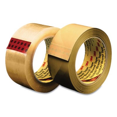 Box Sealing Tape 375, 3″ Core, 2.83″ x 55 yds, Clear