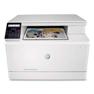 Color LaserJet Pro MFP M182nw Wireless Multifunction Laser Printer, Copy/Print/Scan