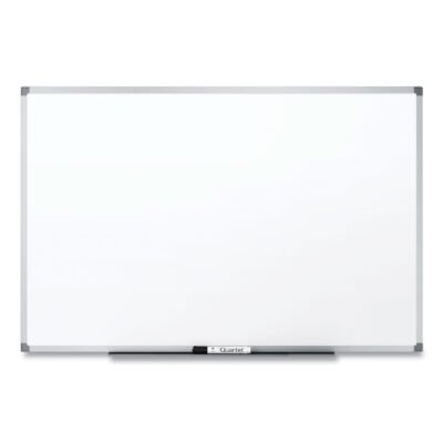 Melamine Whiteboard, 72 x 48, White Surface, Silver Aluminum Frame