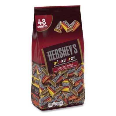Miniatures Variety Share Pack, Dark Assortment, 48 oz Bag, Ships in 1-3 Business Days