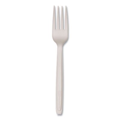 Cutlery for Cutlerease Dispensing System, Fork, 6″, White, 960/Carton