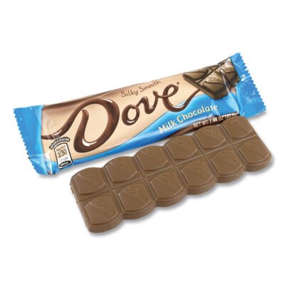 Milk Chocolate Bars, 1.44 oz, 18 Bars/Carton, Ships in 1-3 Business Days