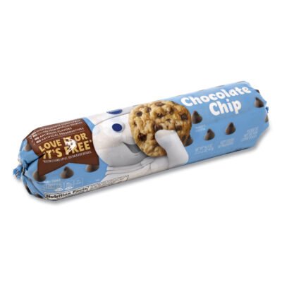 Create ‘N Bake Chocolate Chip Cookies, 16.5 oz Tube, 6 Tubes/Carton, Ships in 1-3 Business Days