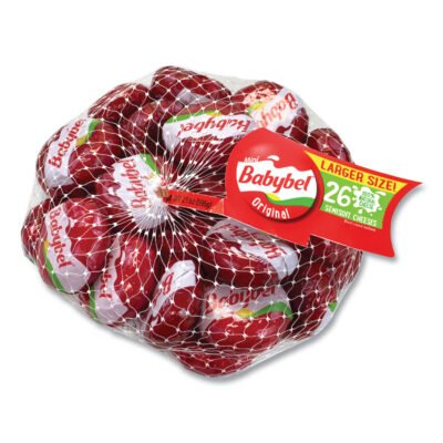 Cheese Wheels, Original, 21 oz Bag, 26 Wheels/Carton, Ships in 1-3 Business Days