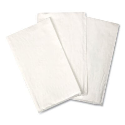 Dinner Napkins, 2-Ply, 14.50″W x 16.50″D, White