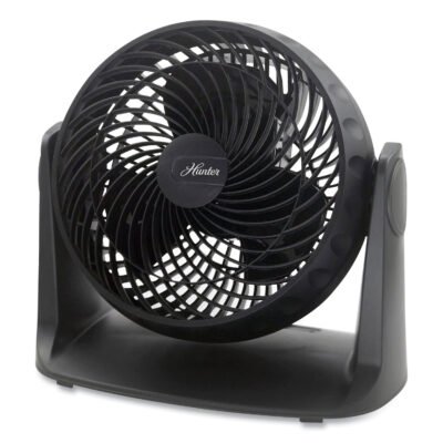 8″ Adjustable Whisper Fan, Black