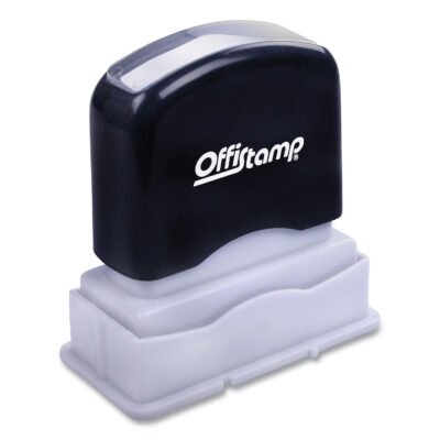 Pre-Inked Message Stamp, COPY, 1.63″ x 0.38″, Blue Ink