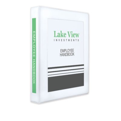 Framed View Heavy-Duty Binders, 3 Rings, 1″ Capacity, 11 x 8.5, White