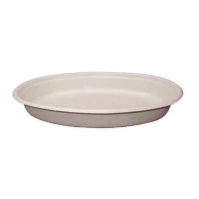 Fiber Burrito Bowls, 32 oz, 9.7″ Diameter x 1.6″h, Natural, 300/Carton