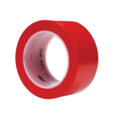 Vinyl Floor Marking Tape 471, 2″ x 36 yds, Red