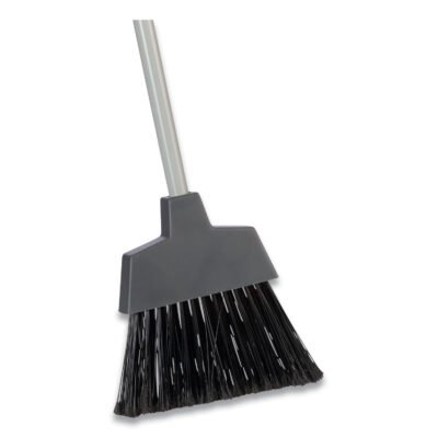 Polypropylene Bristle Angled Broom, 51″ Handle, Gray