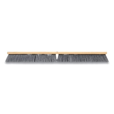 Polypropylene Push Broom Head, Gray Bristles, 36″ Brush