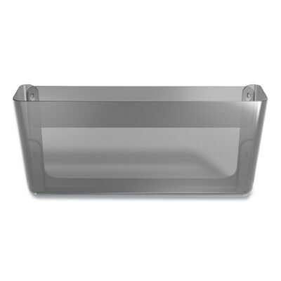 Unbreakable Plastic Wall File, Legal Size, 15.4″ x 4″ x 7.6″, Smoke