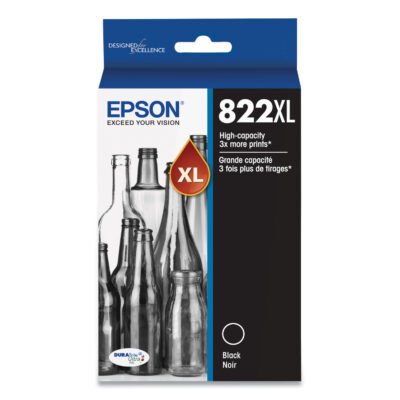 T822XL120-S (T822XL) DURABrite Ultra High-Yield Ink, 1,100 Page-Yield, Black