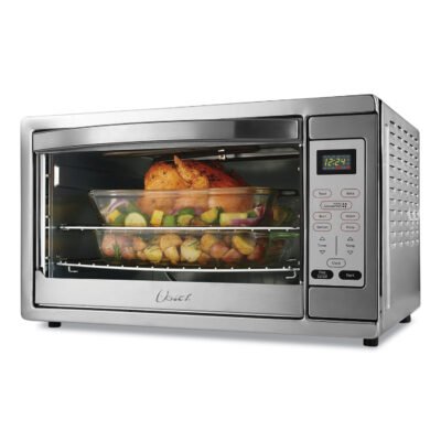 Extra Large Digital Countertop Oven, 21.65 x 19.2 x 12.91, Stainless Steel