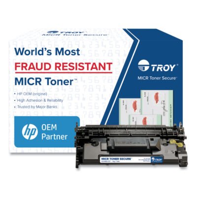 0281681001 289X High-Yield MICR Toner Secure, Alternative for HP CF289X, Black