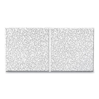 Cortega Second Look Ceiling Tiles, Directional, Angled Tegular (0.94″), 24″ x 48″ x 0.75″, White, 10/Carton