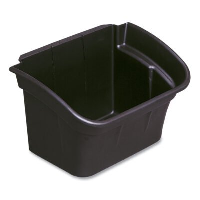 Utility Bin, 4 gal, 17″ x 12.13″ x 10.5″, Black, 2/Carton