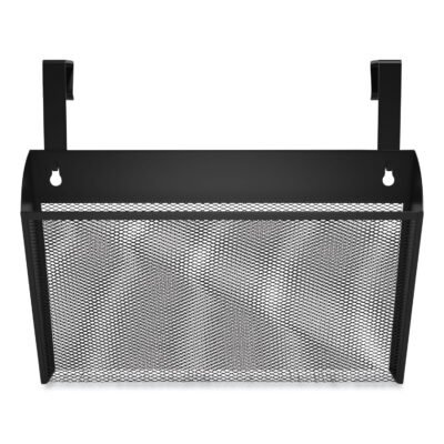 Wire Mesh Wall File, Letter Size, 14.37″ x 3.34″, Black