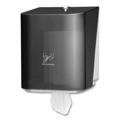 In-Sight Sr. Center Pull Dispenser, 10.65 x 10 x 12.5, Smoke