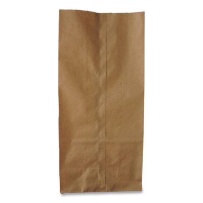 Grocery Paper Bags, 35 lb Capacity, #6, 6″ x 3.63″ x 11.06″, Kraft, 500 Bags