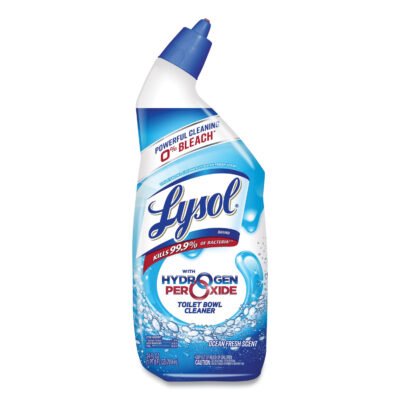 Toilet Bowl Cleaner with Hydrogen Peroxide, Ocean Fresh Scent, 24 oz, 9/Carton