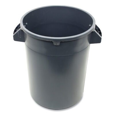 Gator Plus Container, 32 gal, Plastic, Gray