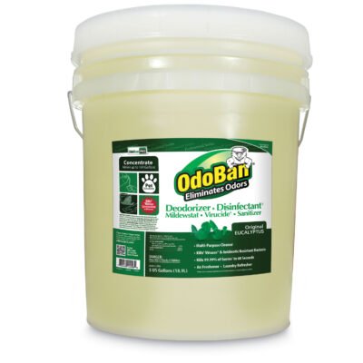 Concentrated Odor Eliminator and Disinfectant, Eucalyptus, 5 gal Pail