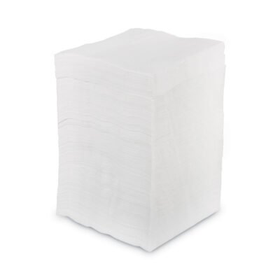 1/4-Fold Lunch Napkins, 1-Ply, 12″ x 12″, White, 6000/Carton