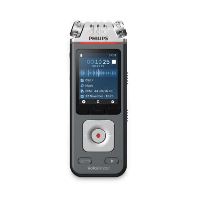 Voice Tracer DVT8110 Digital Recorder, 8 GB, Black