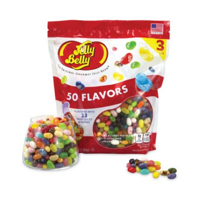 50 Flavors Jelly Beans Assortment, 3 lb Standup Bag, Ships in 1-3 Business Days