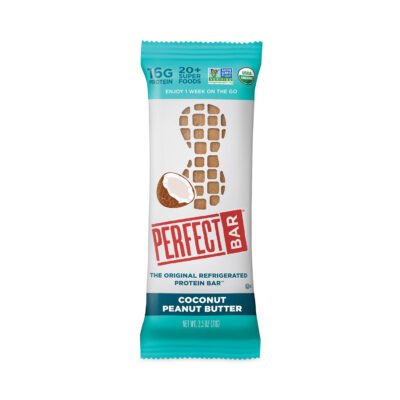 Refrigerated Protein Bar, Coconut Peanut Butter, 2.5 oz Bar, 16/Carton, Ships in 1-3 Business Days