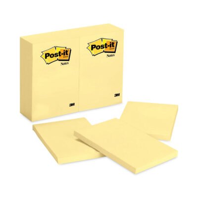 Original Pads in Canary Yellow, 4″ x 6″, 100 Sheets/Pad, 12 Pads/Pack