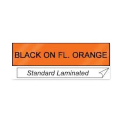 TX Tape Cartridge for PT-8000, PT-PC, PT-30/35, 0.94″ x 50 ft, Black on Fluorescent Orange