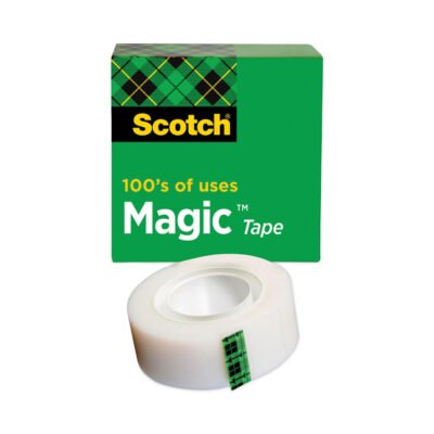Magic Tape Refill, 1″ Core, 0.75″ x 83.33 ft, Clear