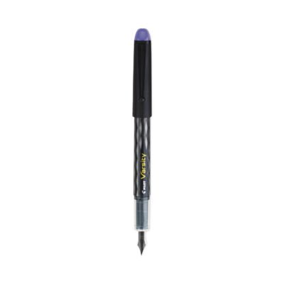 Varsity Fountain Pen, Medium 1 mm, Purple Ink, Gray Pattern Wrap