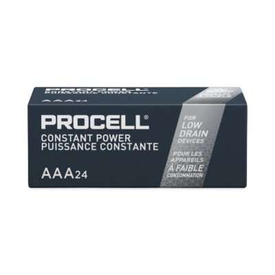 Professional Alkaline AAA Batteries, 24/Box