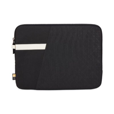 Ibira Laptop Sleeve, Fits Devices Up to 11.6″, Polyester, 12.6 x 1.2 x 9.4, Black