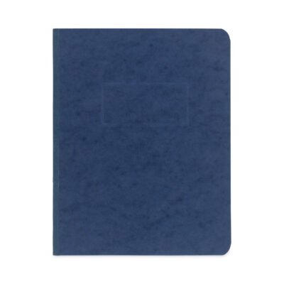 Pressboard Report Cover with Tyvek Reinforced Hinge, Two-Piece Prong Fastener, 3″ Capacity, 8.5 x 11, Dark Blue/Dark Blue