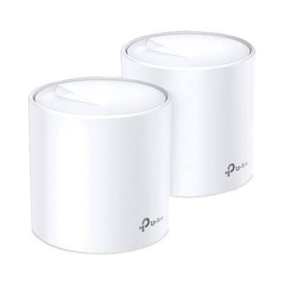 Deco W3600 Whole-Home Mesh Wi-Fi 6 System, 2 Ports, Dual-Band 2.4 GHz/5 GHz