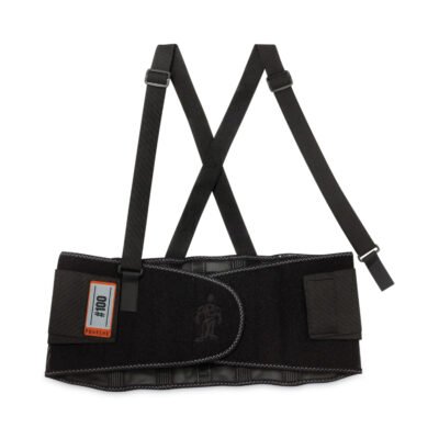 ProFlex 100 Economy Spandex Back Support Brace, 4X-Large, 52″ to 58″ Waist, Black, Ships in 1-3 Business Days