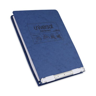 Pressboard Hanging Binder, 2 Posts, 6″ Capacity, 9.5 x 11, Blue